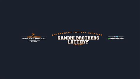 Gandhi Brothers Lottery LDH .